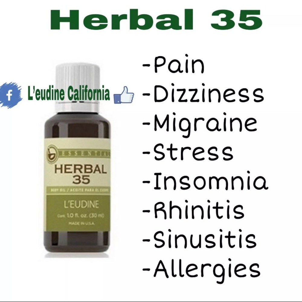 L'eudine HERBAL 35 Headaches,Stress,Migraine